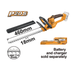 Cordless hedge trimmer