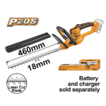 Cordless hedge trimmer