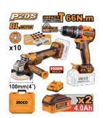 Cordless 2 pcs combo kit