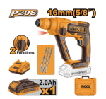 Cordless rotary hammer