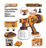 Cordless spray gun