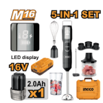 Cordless hand blender
