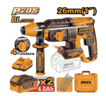 Cordless rotary hammer