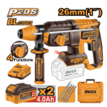 Cordless rotary hammer