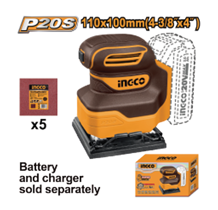 5a6d3734b466bf3721ccd59f0e1c4aa1 Cordless sheet sander - Image 1