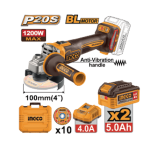 Cordless angle grinder