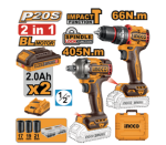Cordless 2 pcs combo kit