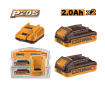 P20S Lithium-Ion battery and charger kit