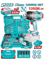 126 Pcs Cordless  Impact Wrench Tools  Set