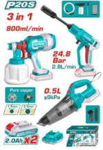 CORDLESS 3 PCS  COMBO KIT