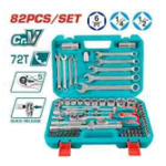  82 Pcs 1/4"&1/2" Socket set