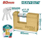 Heavy Duty Brass  Block Padlock