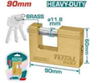 Heavy Duty Brass Block Padlock
