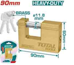 Heavy Duty Brass Block Padlock