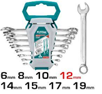 8Pcs Combination  Spanner Set