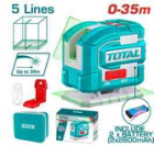 Self-leveling line laser