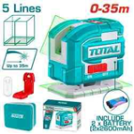 Self-leveling line laser