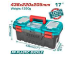 17" Plastic tool box