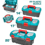 3 Pcs plastic tool boxes  set