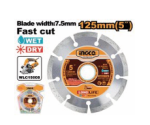 Dry diamond disc