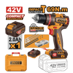 Compact Brushless Cordless Impact Drill