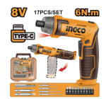 Cordless screwdriver