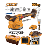 Cordless tile vibration machine