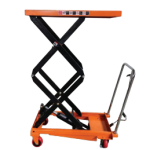 DOUBLE SCISSOR TABLE TRUCK