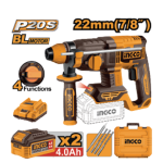 Cordless rotary hammer