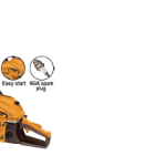 Gasoline chain saw