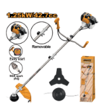 Gasoline grass trimmer and brush cutter