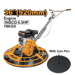 Gasoline power trowel
