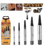 5 Pcs screw extractor set
