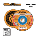 Abrasive metal cutting disc set