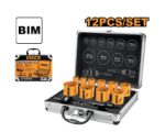 Bi-metal hole saw set