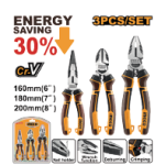 3 Pcs high leverage pliers set