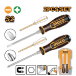 2 Pcs go-through screwdriver set