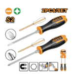 2 Pcs go-through screwdriver set