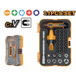 31 Pcs T-handle wrench screwdriver set