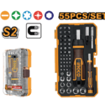 55 Pcs screwdriver bits set