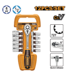 12 Pcs 1/2" socket set