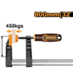 F clamp with plastic handle