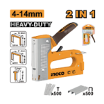 Heavy duty 2 in 1 Staple gun