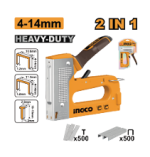 Heavy duty 2 in 1 Staple gun