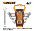 8Pcs Combination spanner set