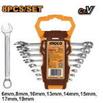 8Pcs Combination spanner set