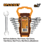 8Pcs Double open end spanner set