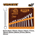 12Pcs Combination spanner set
