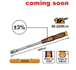 Preset torque wrench