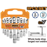 L-angled socket wrench set